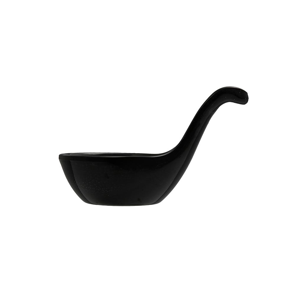 Cuchara degustación 25 ml melamina negra Tåvola