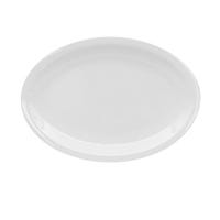 Plato Ovalado Tavola 11.5 pulgadas Melamina Blanca
