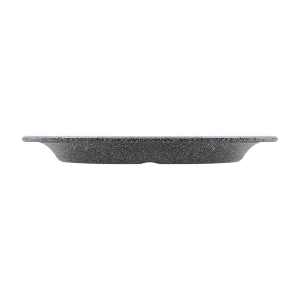 Plato Cuadrado 8 pulgadas Melamina Gris – vista 2
