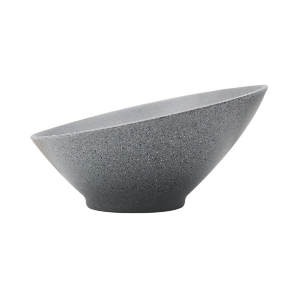 Bowl Inclinado 25 Cm Melamina Gris