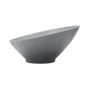 Bowl Inclinado 25 Cm Melamina Gris