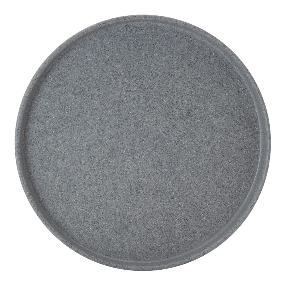 Plato de melamina Barcelona 23 cm Gray Granite 84720 Tåvola