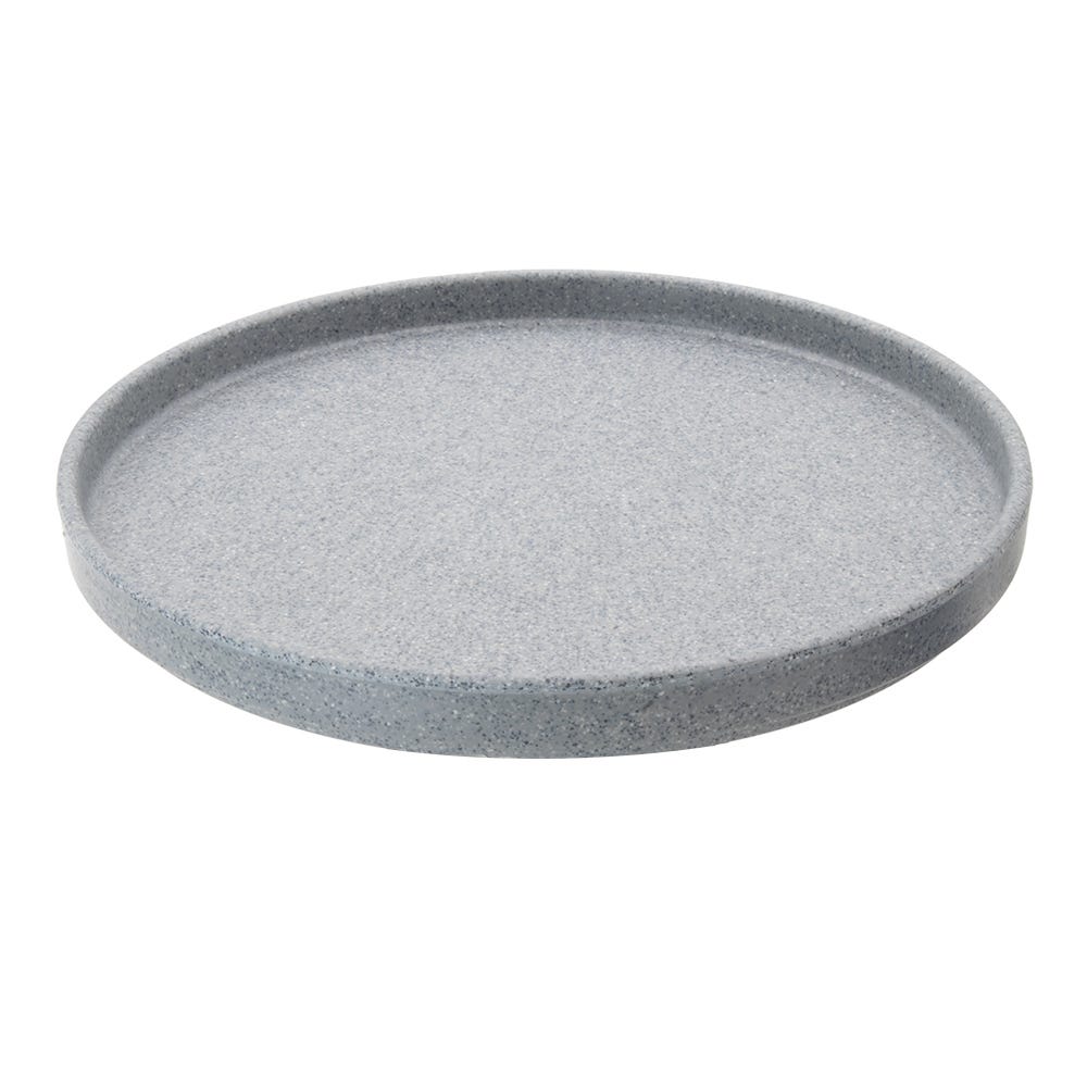 Plato de melamina Barcelona 23 cm Gray Granite 84720 Tåvola