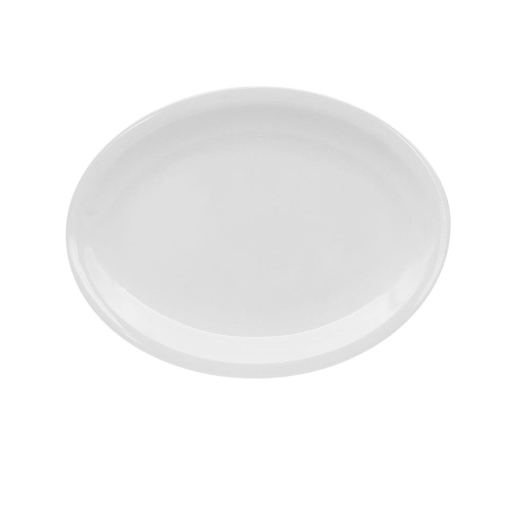 Platón Ovalado Tåvola 13.5 pulgadas Melamina Blanca