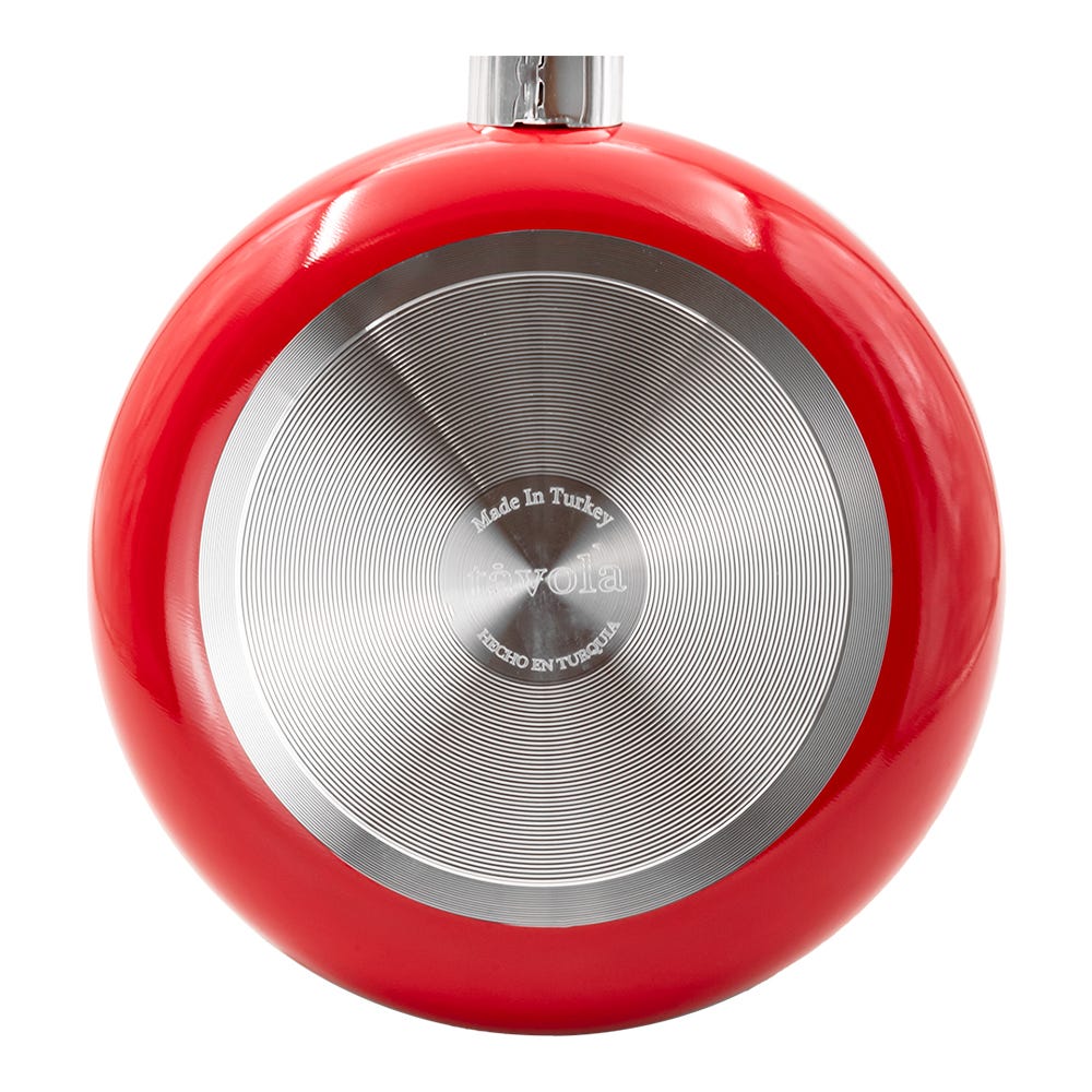 Sartén 18 cm Aluminio con antiadherente Rojo Line Tåvola