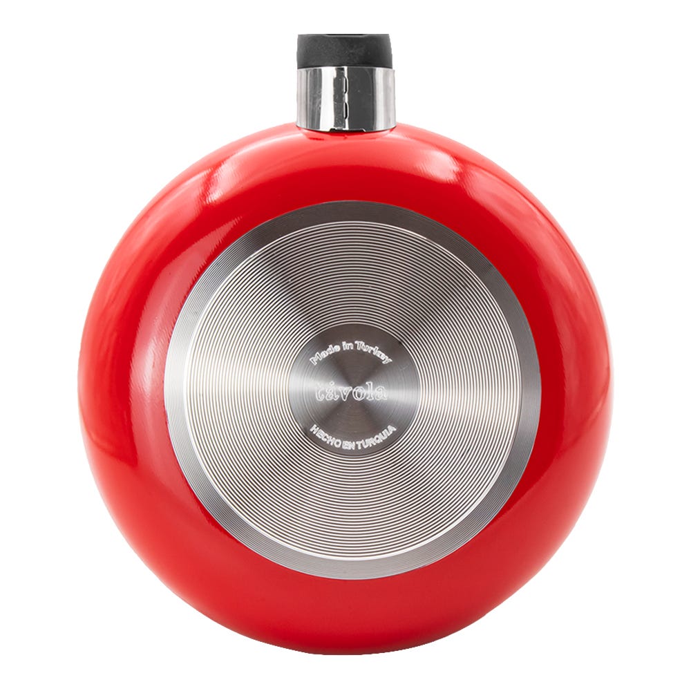 Sartén 20 cm aluminio con antiadherente rojo Line Tåvola