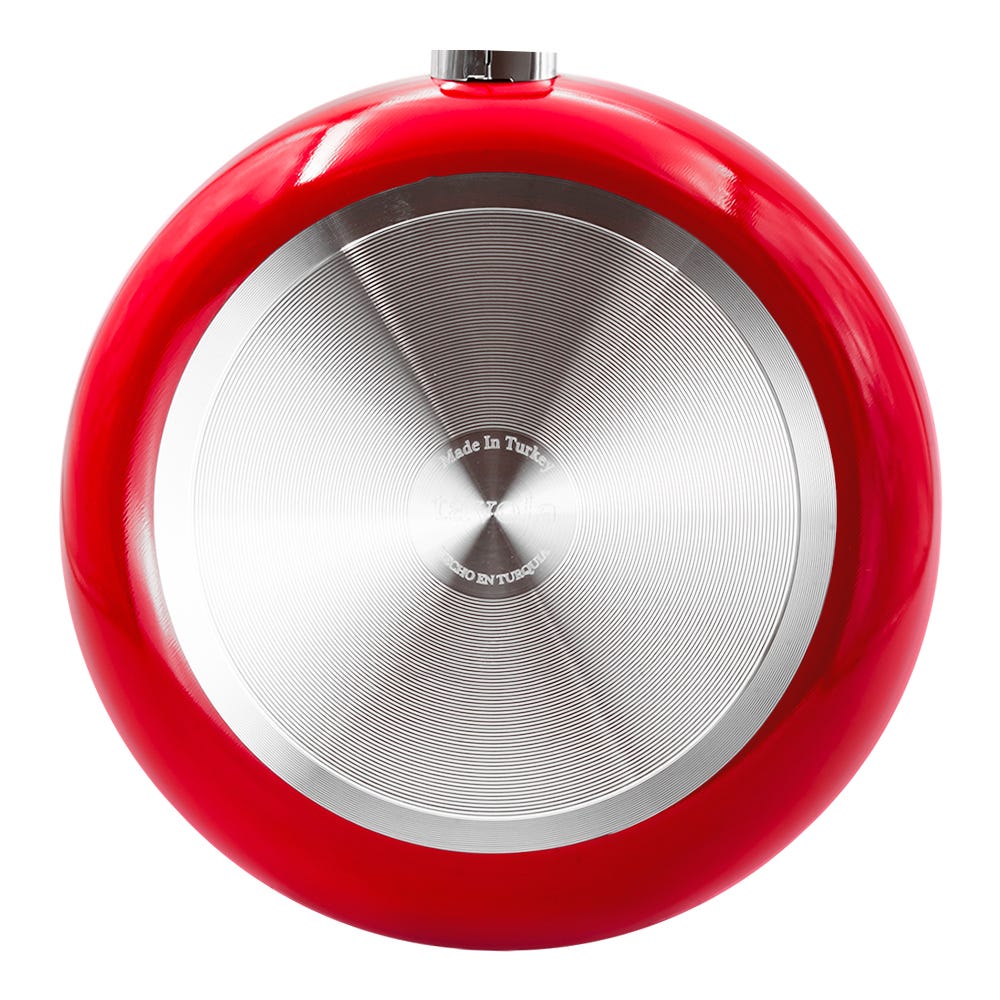 Sartén 26 cm Aluminio con antiadherente Rojo Line Tåvola