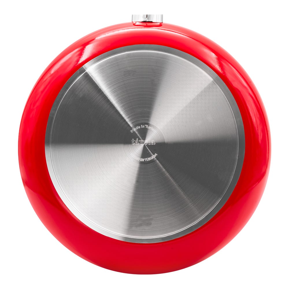 Sartén 30 cm Aluminio con antiadherente Rojo Line Tåvola