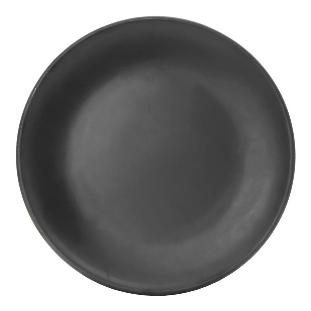 Plato trinche de melamina negra mate 26.7 cm 91257 Tåvola