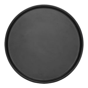 Plato de melamina negra mate 20 cm Barcelona 91276 Tåvola