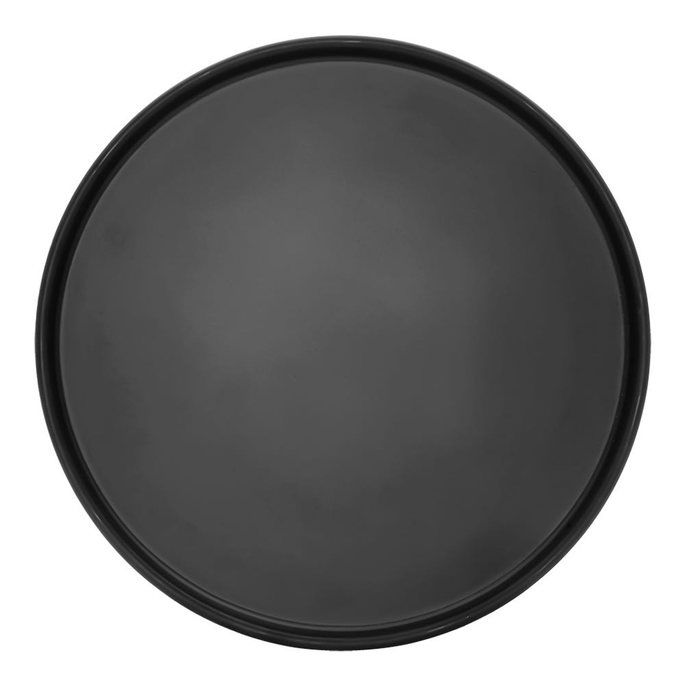 Plato de melamina negra mate 23 cm Barcelona 91281 Tåvola