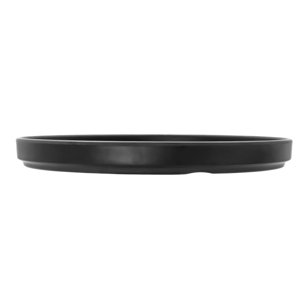 Plato de melamina negra mate 23 cm Barcelona 91281 Tåvola – vista 2