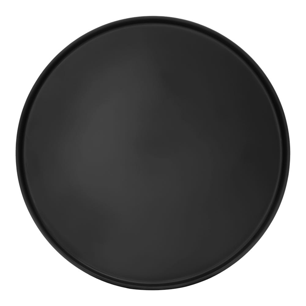 Plato de melamina negra mate 27 cm Barcelona 91282 Tåvola
