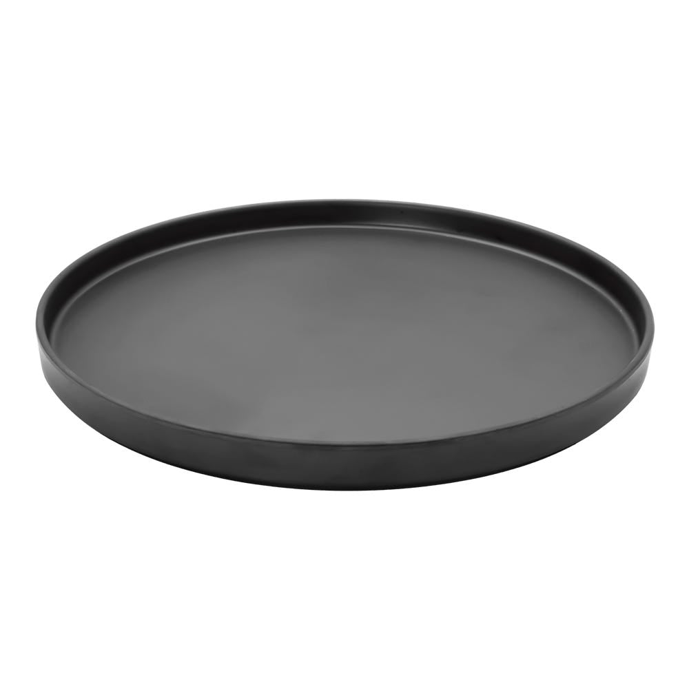 Plato de melamina negra mate 27 cm Barcelona 91282 Tåvola