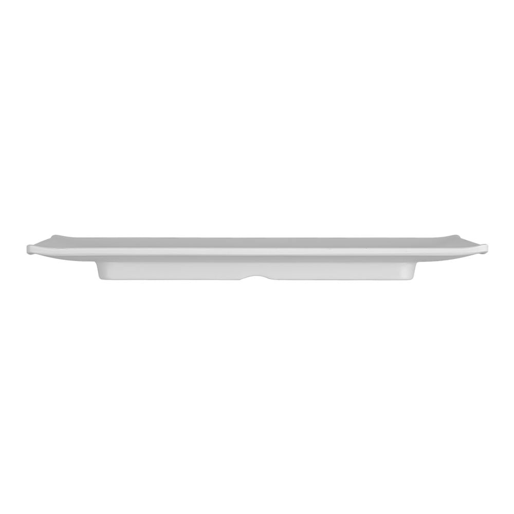 Bandeja rectangular de melamina 24.5 x 15.7 cm blanca mate 91241 Tåvola – vista 2
