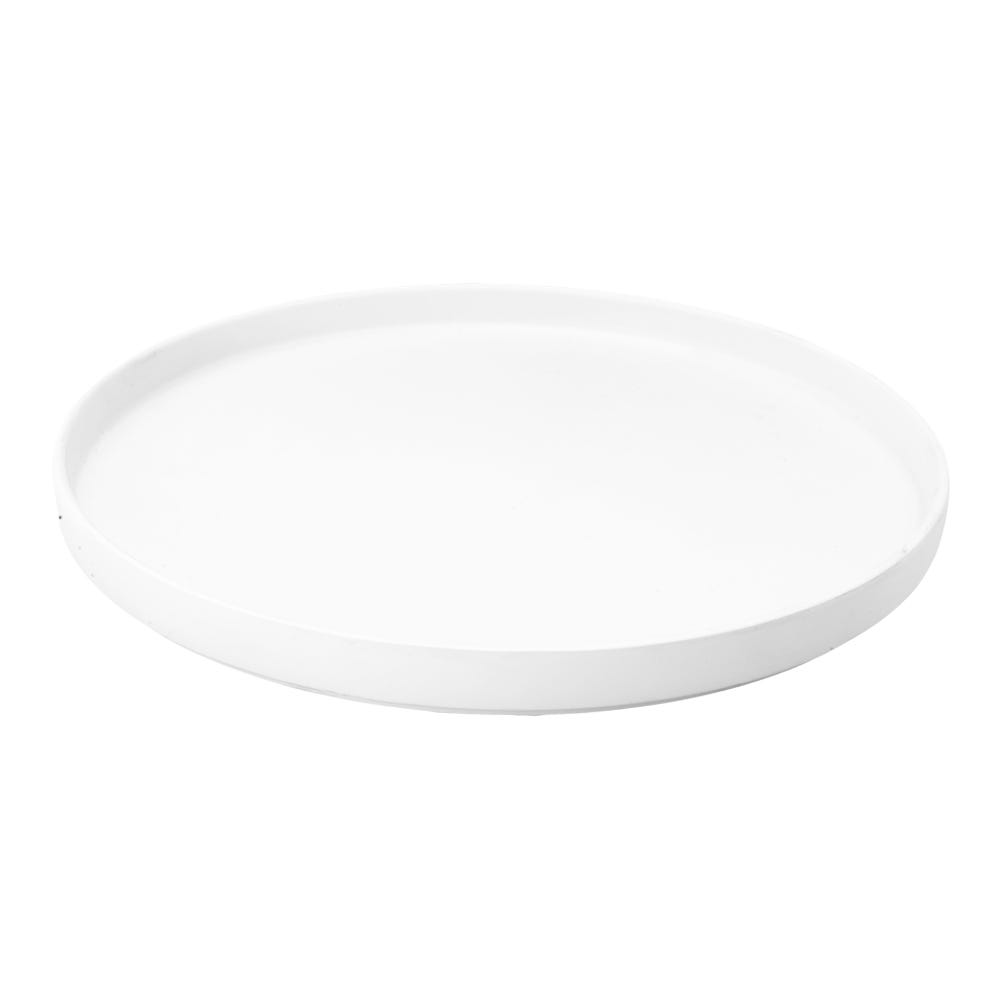 Plato de melamina blanca mate 23 cm Barcelona 91247 Tåvola