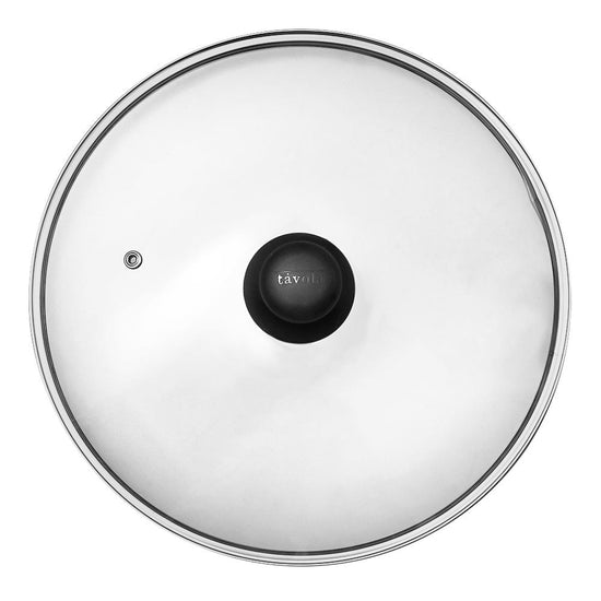 Tapa de vidrio 30 cm con agarradera de baquelita 94548 Tåvola