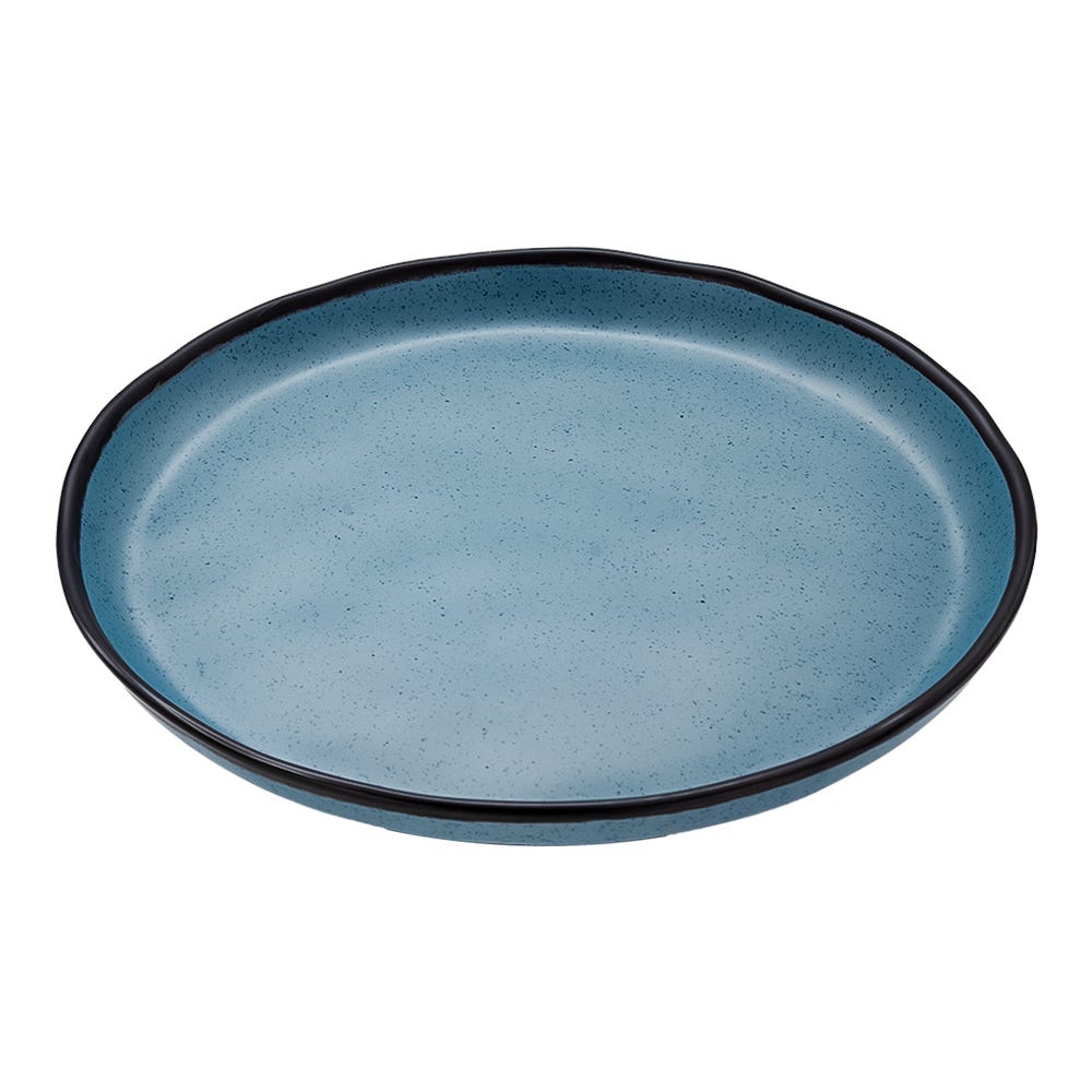 Plato trinche de melamina Hygge 27.8 cm Terra Blue 93791 Tåvola