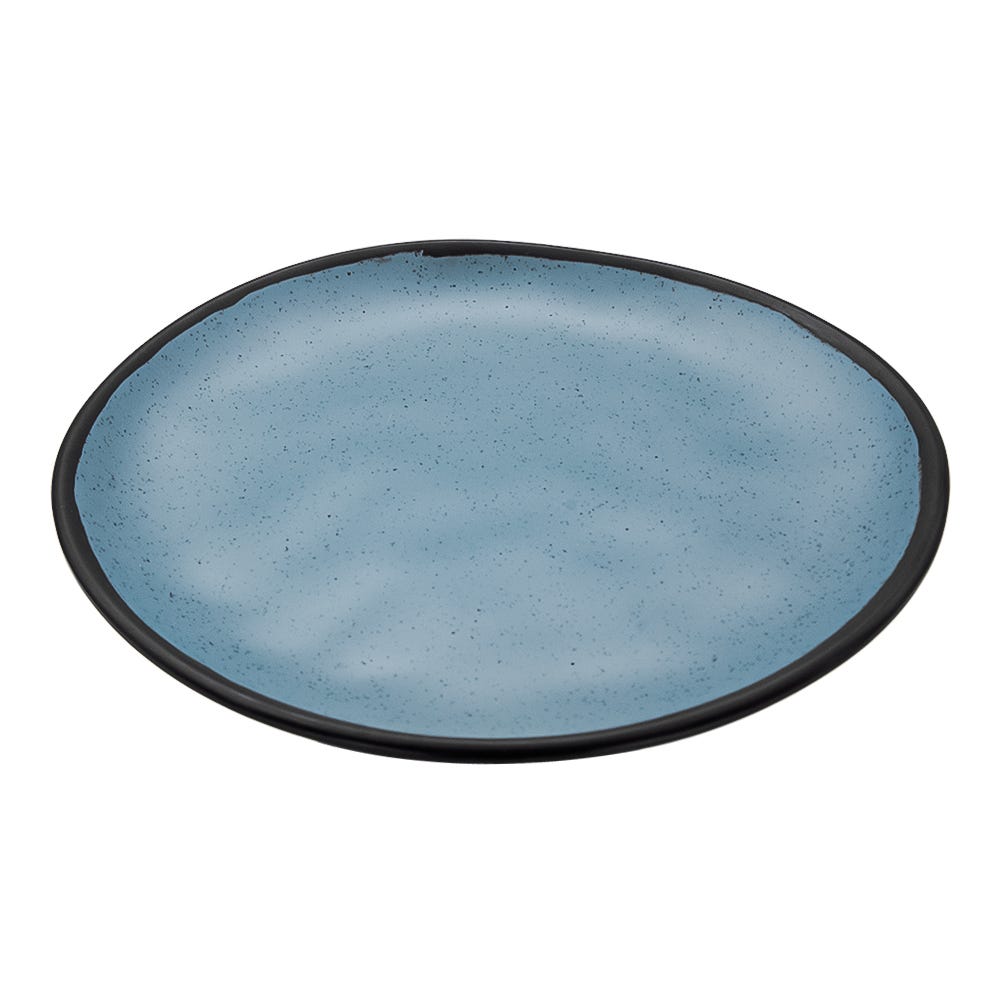 Plato trinche de melamina 22 cm Terra Blue 93786 Tåvola