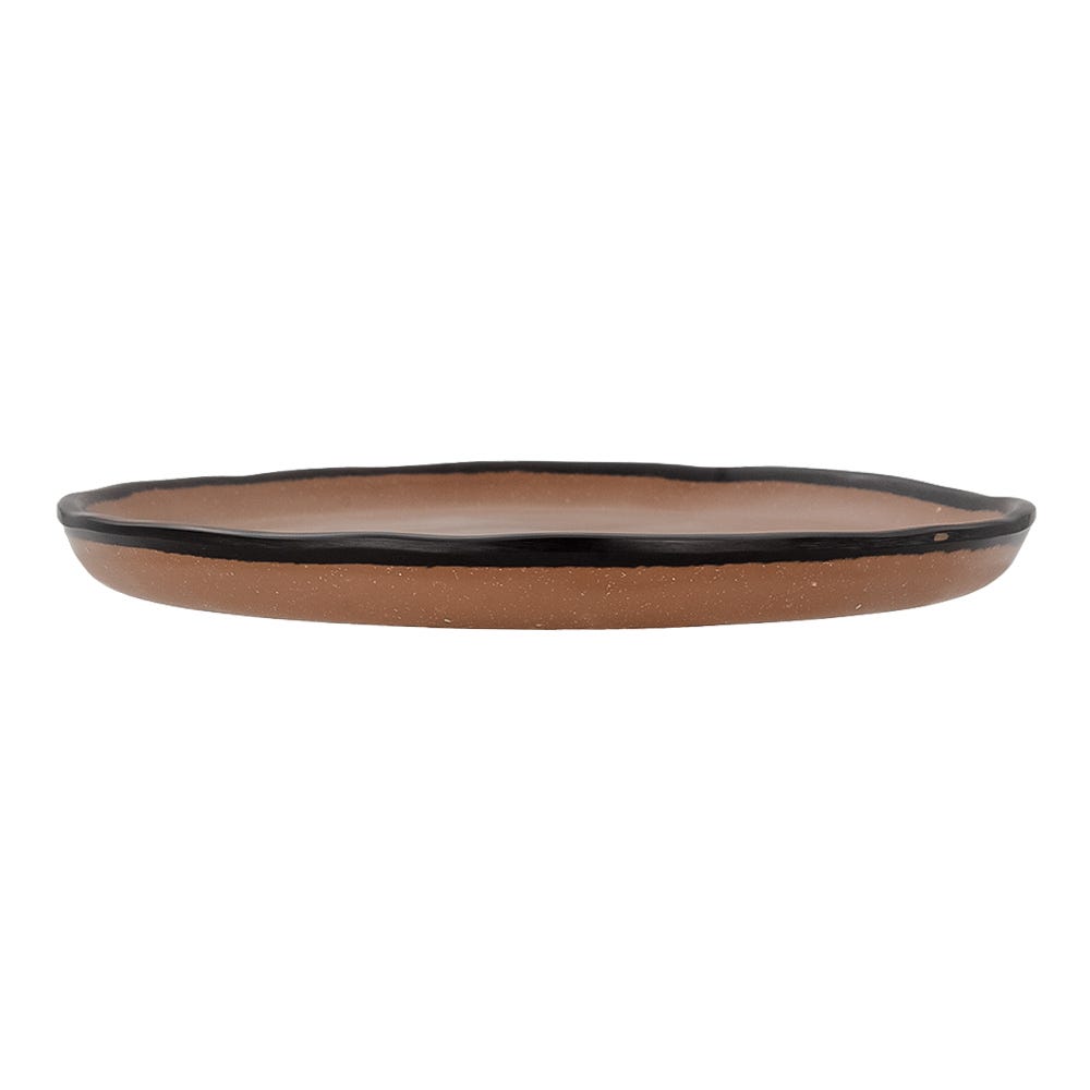 Plato trinche melamina 21 cm Terra Brown 93657 Tåvola