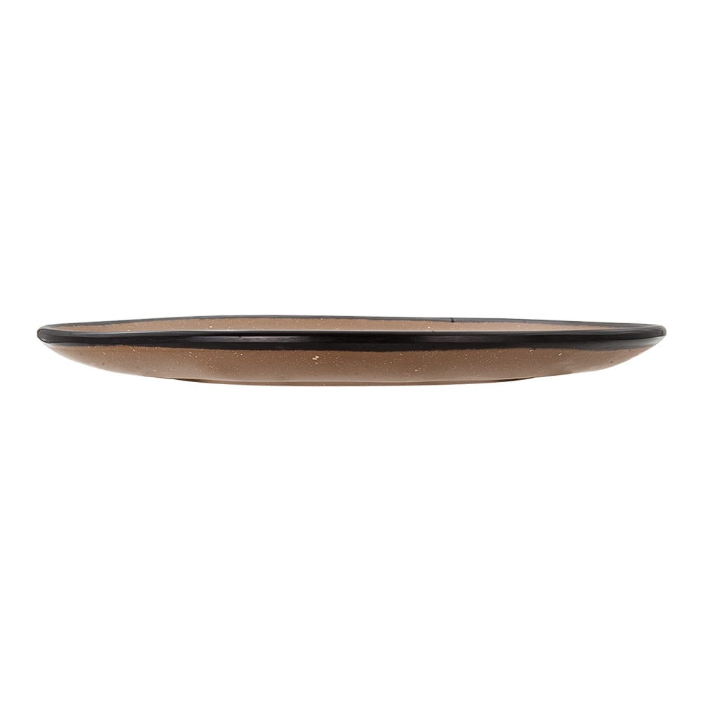 Plato trinche de melamina 27 cm Terra Brown 93652 Tåvola