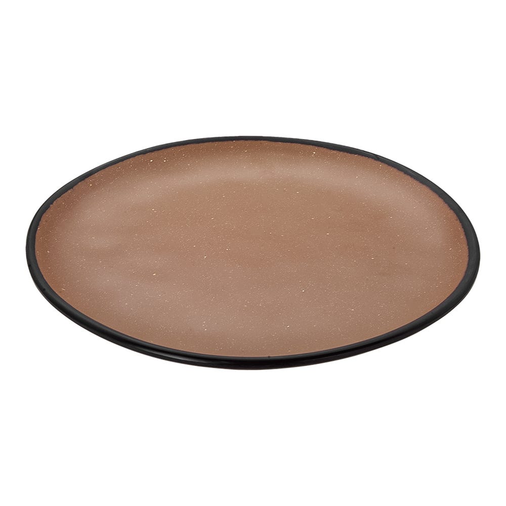 Plato trinche de melamina 27 cm Terra Brown 93652 Tåvola