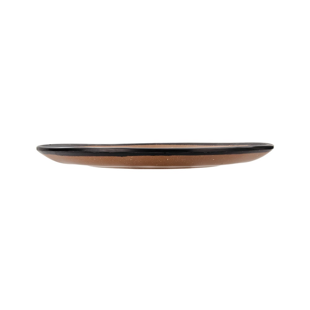 Plato trinche de melamina 23 cm Terra Brown 93654 Tåvola