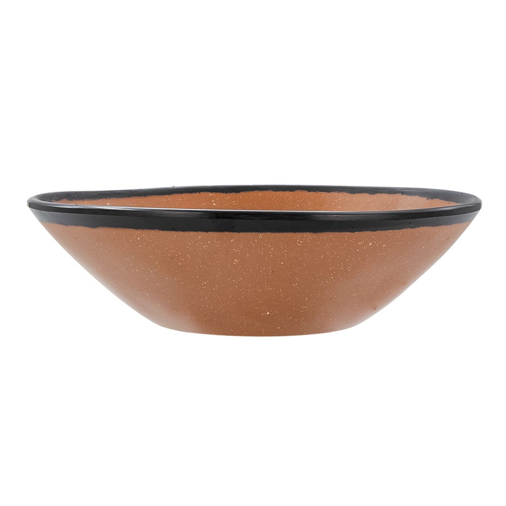Plato sopero melamina 18 cm Terra Brown 93653 Tåvola