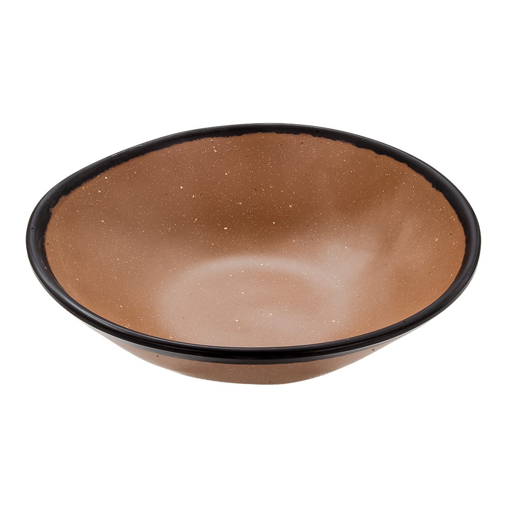 Plato sopero melamina 18 cm Terra Brown 93653 Tåvola
