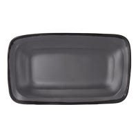 Bandeja rectangular de melamina 30.5 x 17.5 cm Terra Gray 93665 Tåvola