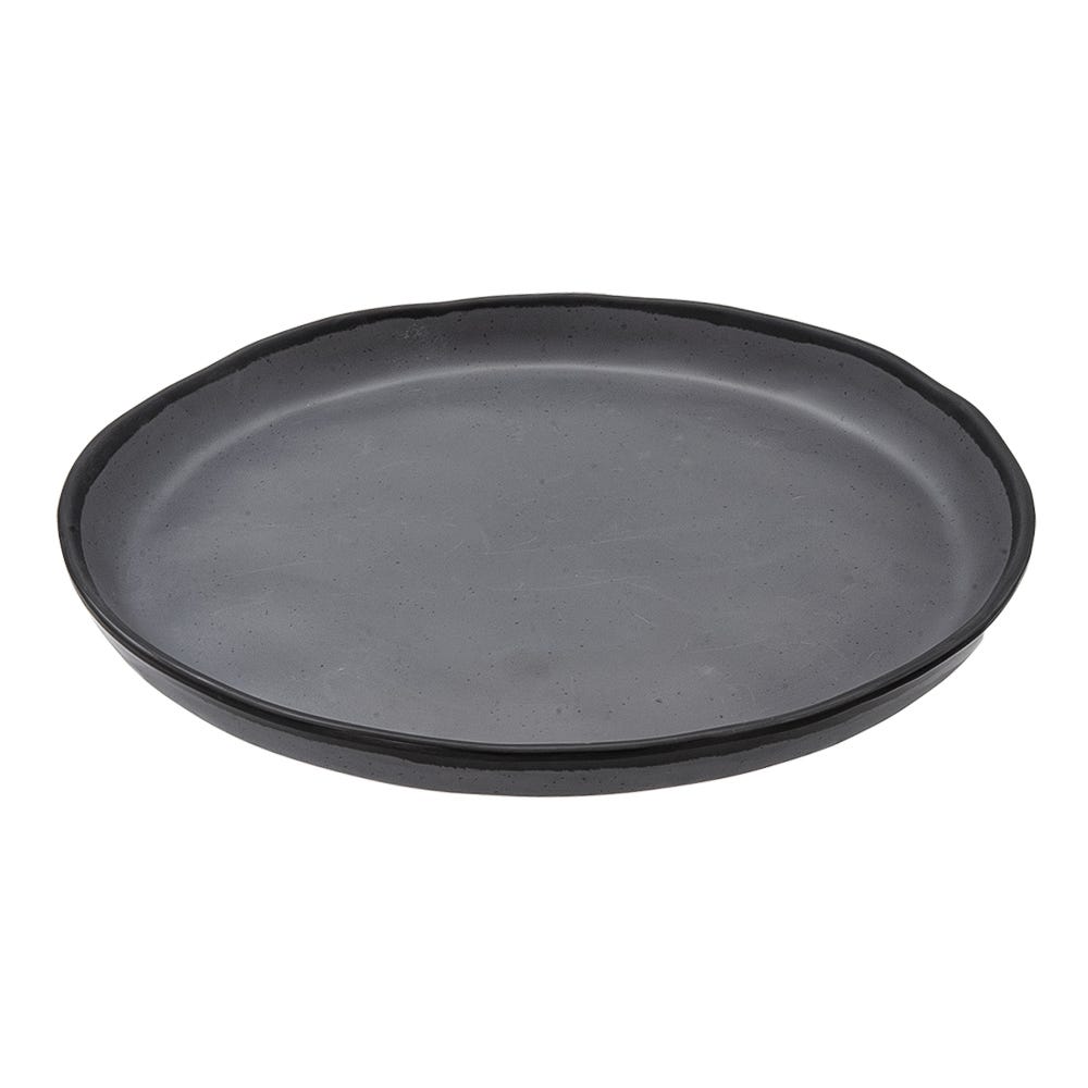 Plato trinche de melamina Hygee 27 cm Terra Gray 93668 Tåvola