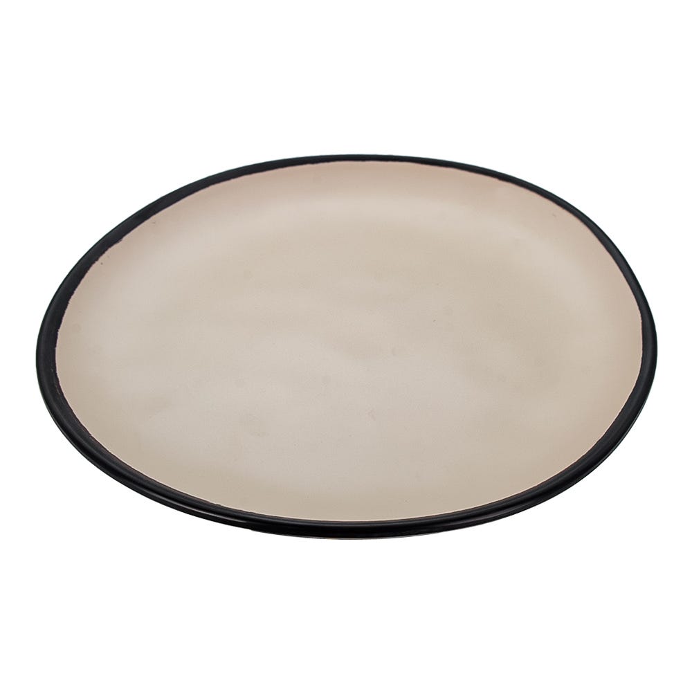 Plato trinche de melamina 26 cm Terra Sand 93775 Tåvola