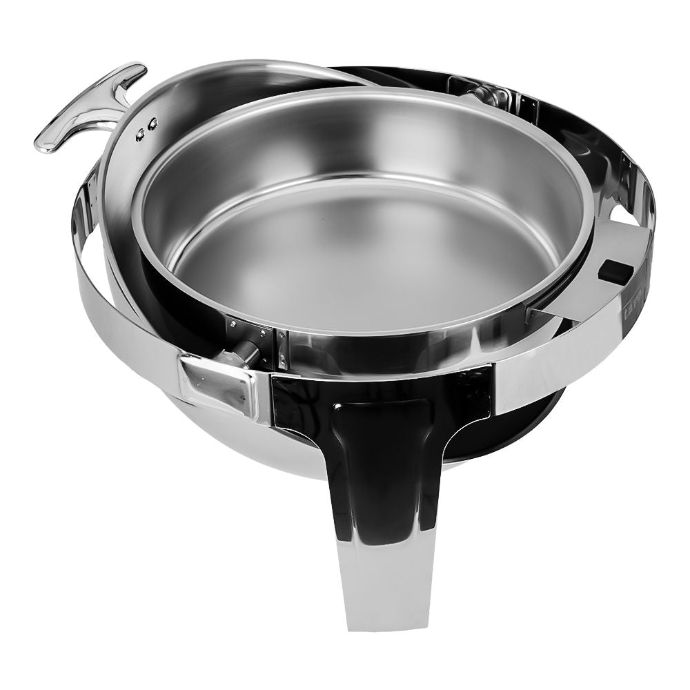 Chafer redondo de acero inoxidable 6 litros TCHF6L11REDO3 Tåvola