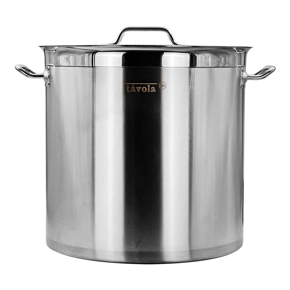 Olla de acero inoxidable con tapa 44 litros 94734 Tåvola