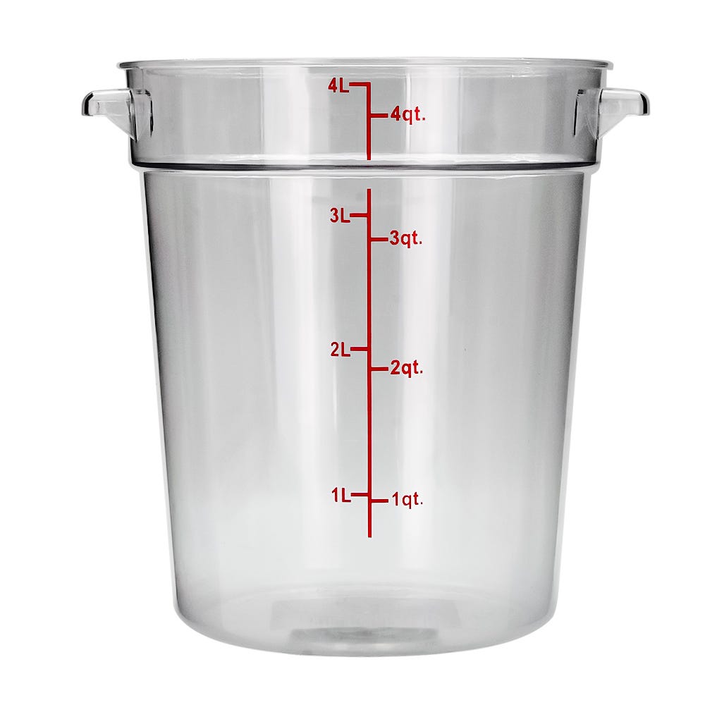 Contenedor policarbonato redondo 4 L 94704 Tåvola
