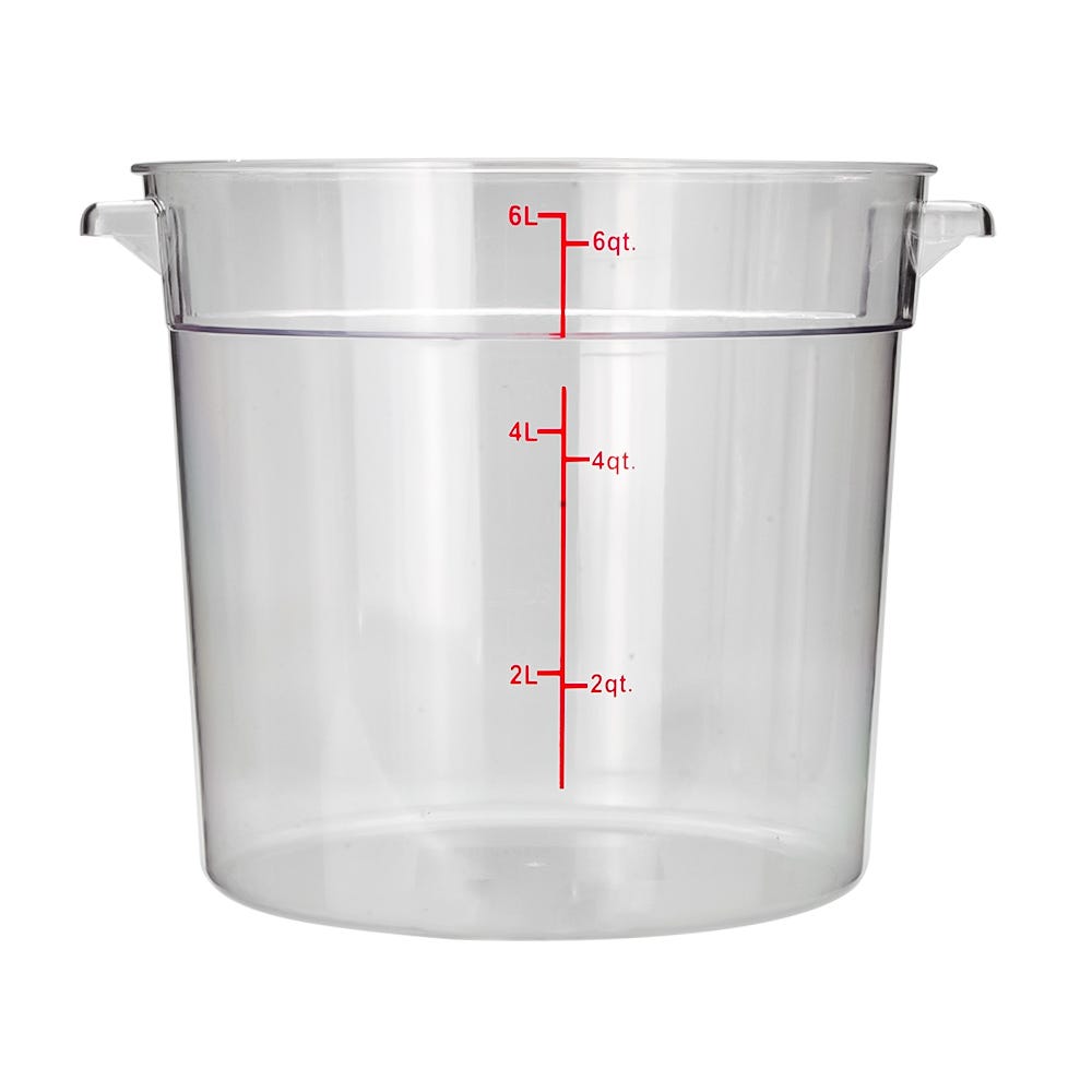 Contenedor de policarbonato redondo 6 L 94706 Tåvola
