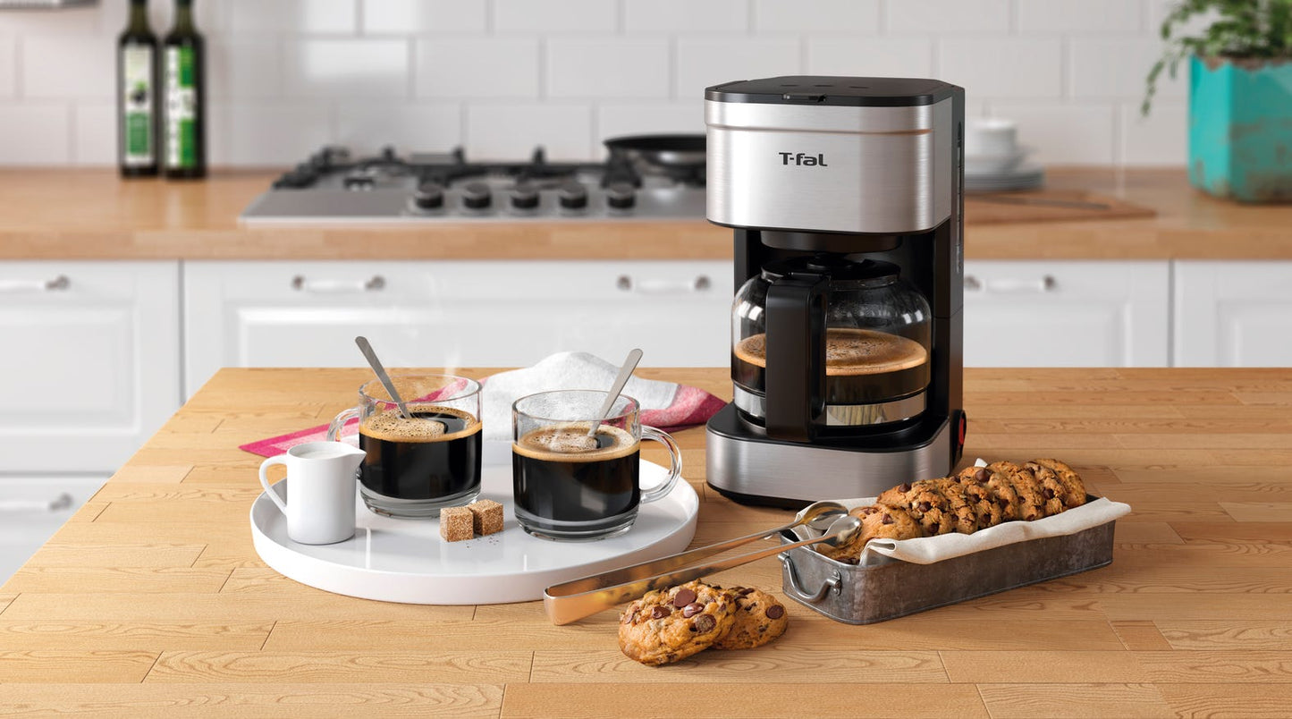 Cafetera Elegance capacidad 7 tazas CM223DMX T-fal