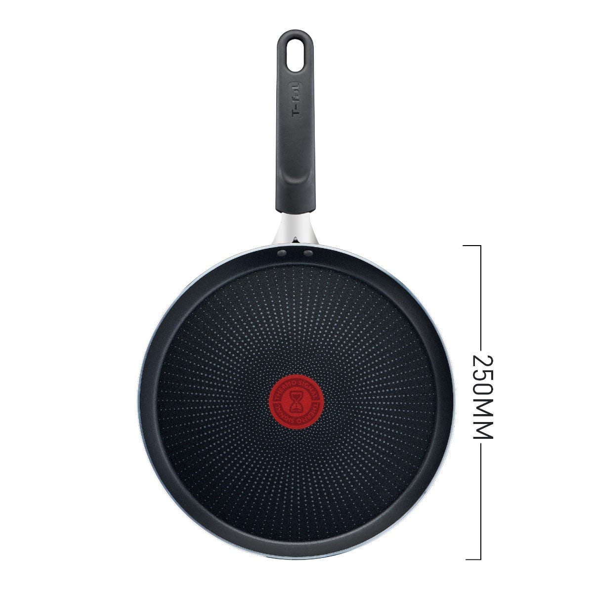Sartén crepero de aluminio 25 cm Hard Titanium Plus C3821082 T-Fal