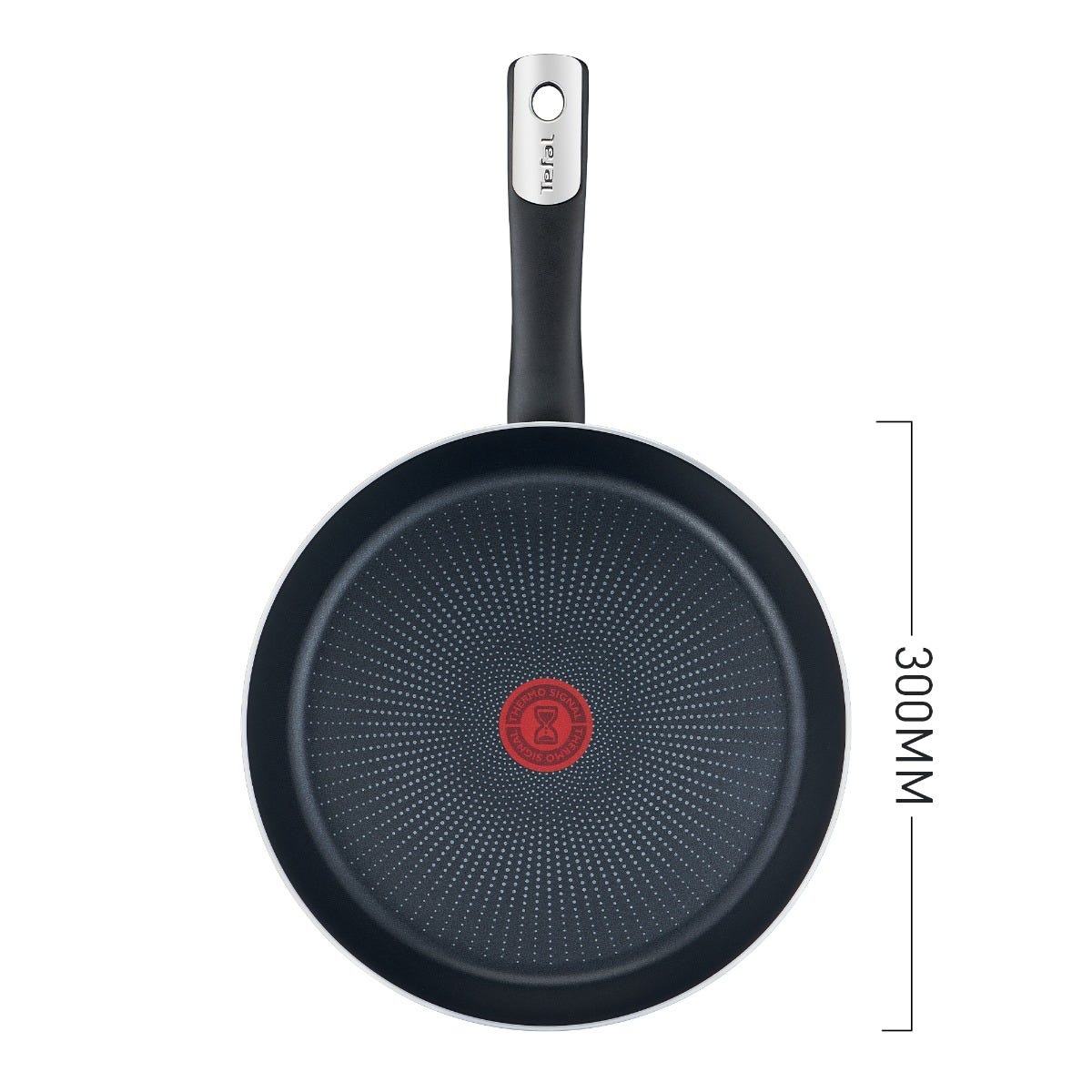 Sartén de aluminio 30 cm Hard Titanium Plus C3820782 T-Fal