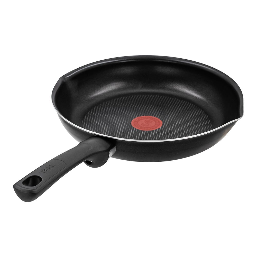 Sartén de aluminio 26 cm con vertedor XL titanium negro B4370583 T-Fal