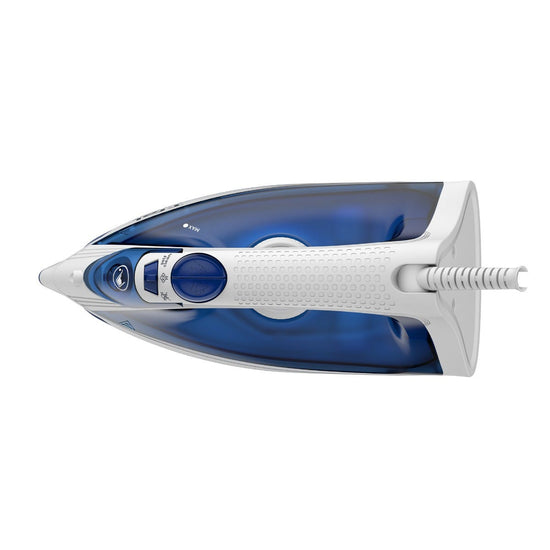Plancha Easy Steam azul y blanco FV1942X0 T-Fal – vista 5