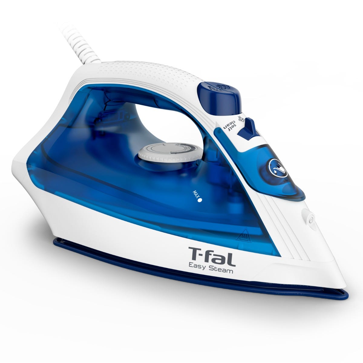 Plancha Easy Steam azul y blanco FV1942X0 T-Fal – vista 4