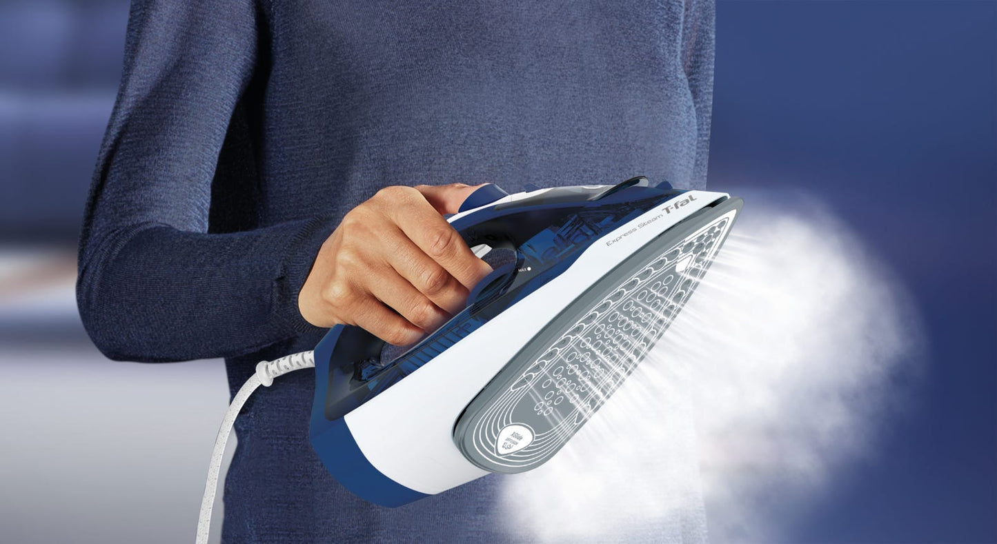 Plancha Express Steam azul FV2864X0 T-Fal