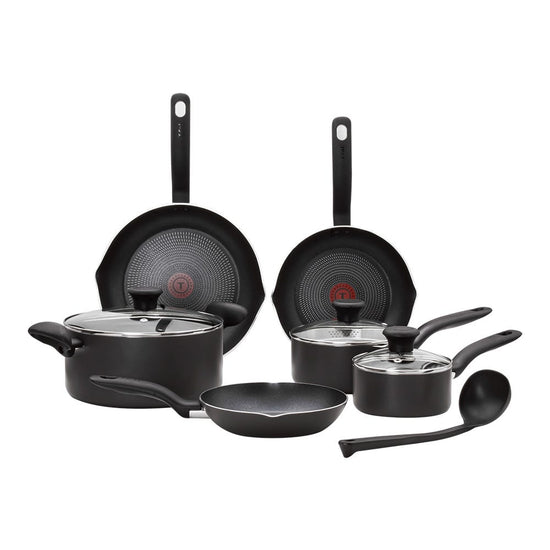 Batería de cocina aluminio 10 piezas Initiatives B208SA64 T-Fal