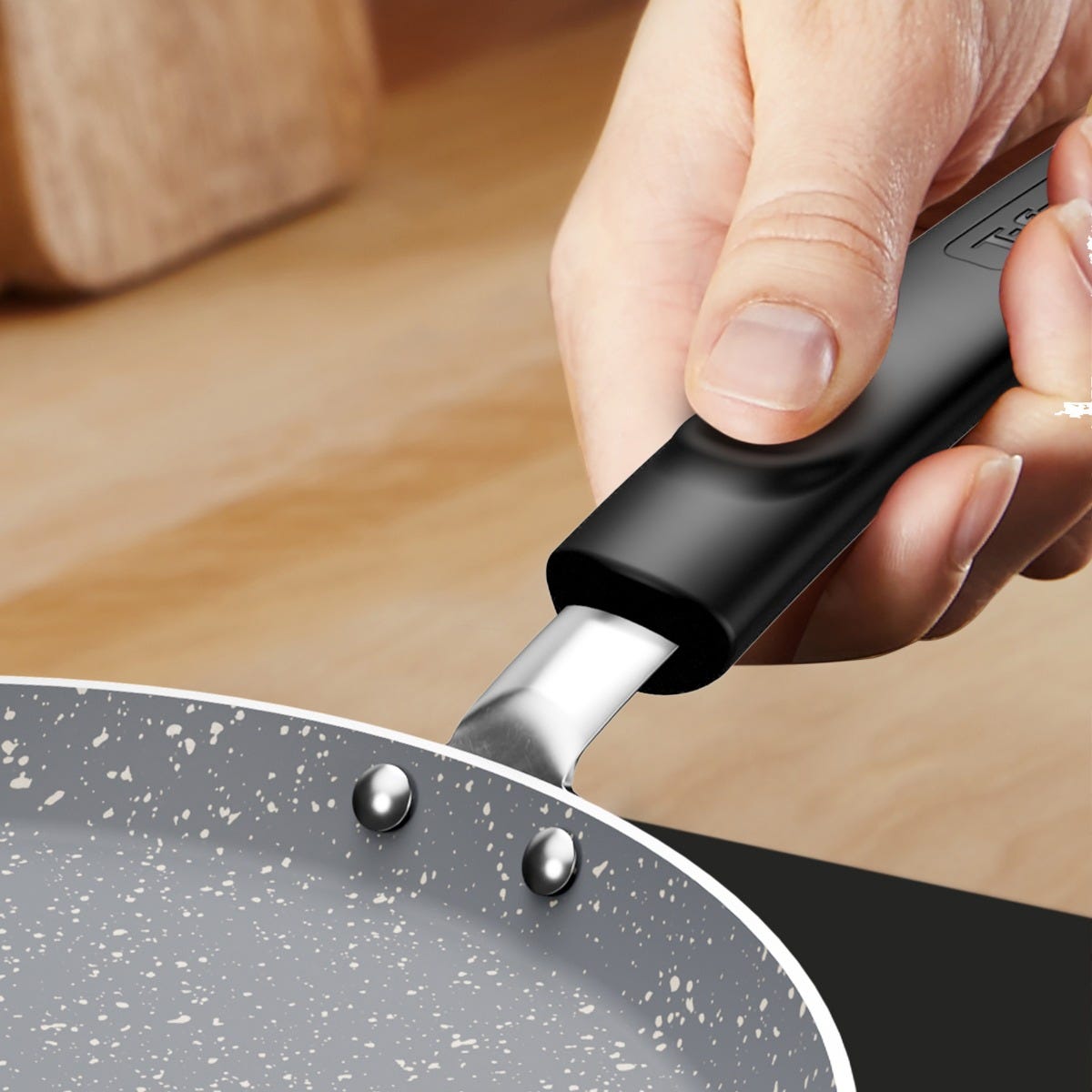 Sartén crepero de aluminio 25 cm Natural Cook B5781082 T-Fal