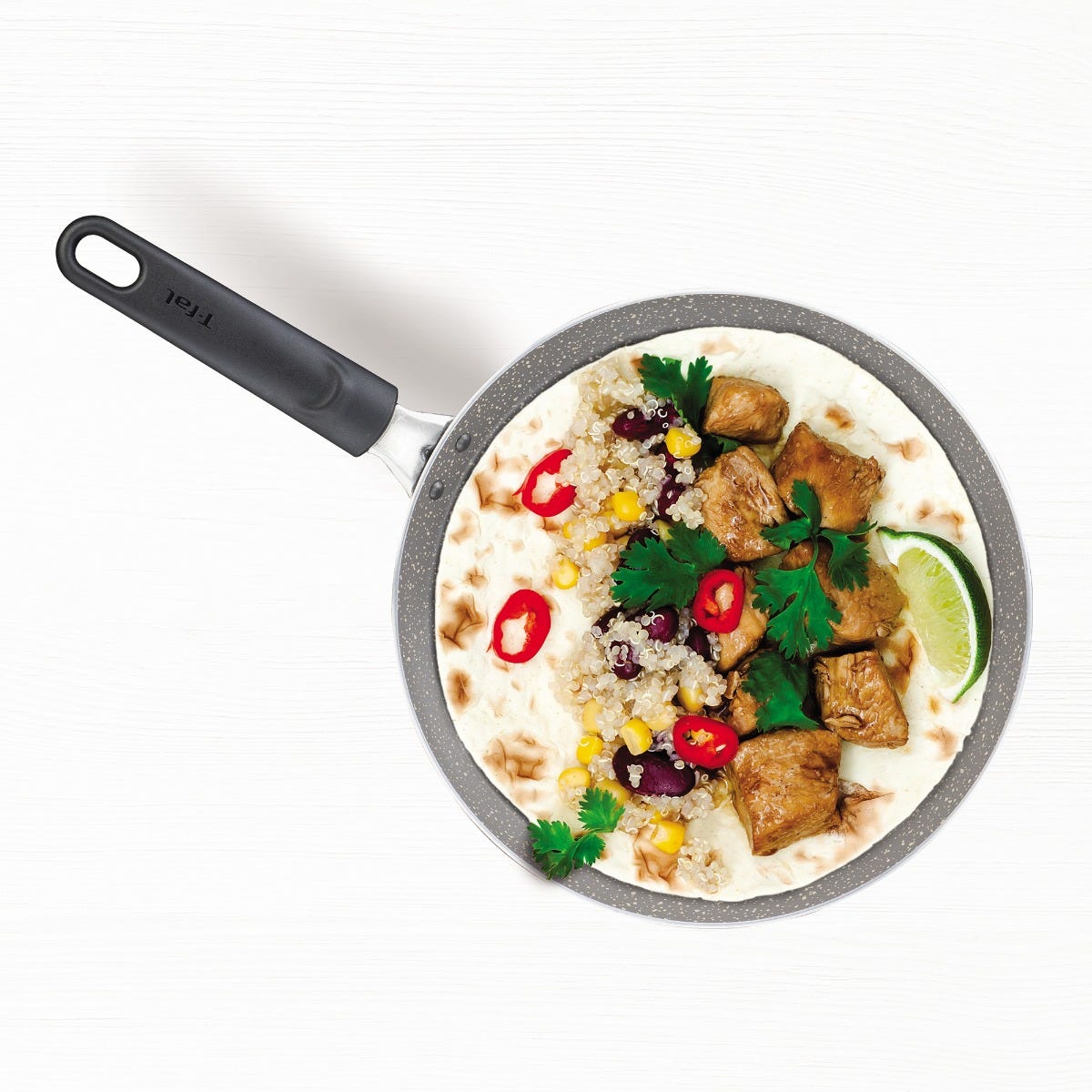 Sartén crepero de aluminio 25 cm Natural Cook B5781082 T-Fal