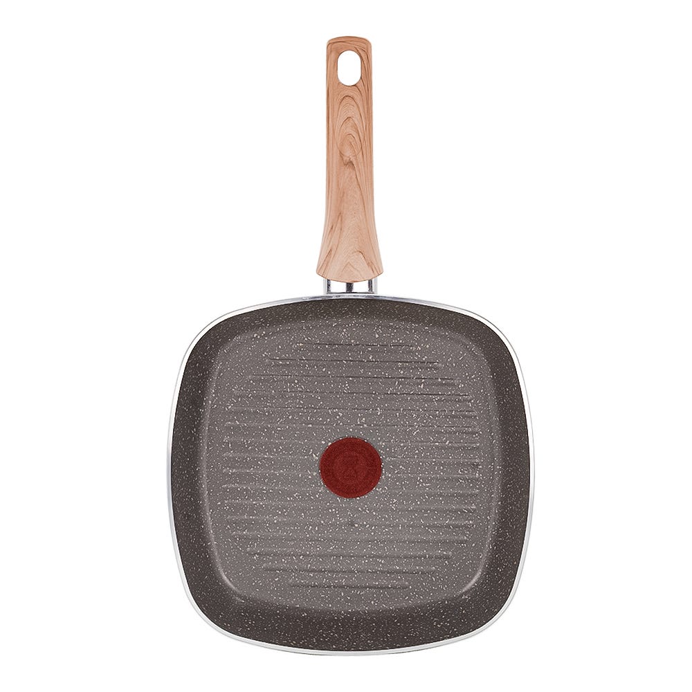 Sartén grill de aluminio 26 x 26 cm Natural Cook B5784082 T-Fal