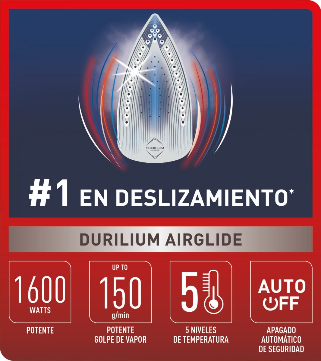 Plancha de vapor Express Steam Plus FV2884X0 T-Fal