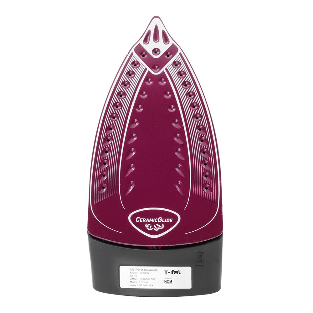 Plancha de vapor morado easy steam T-fal