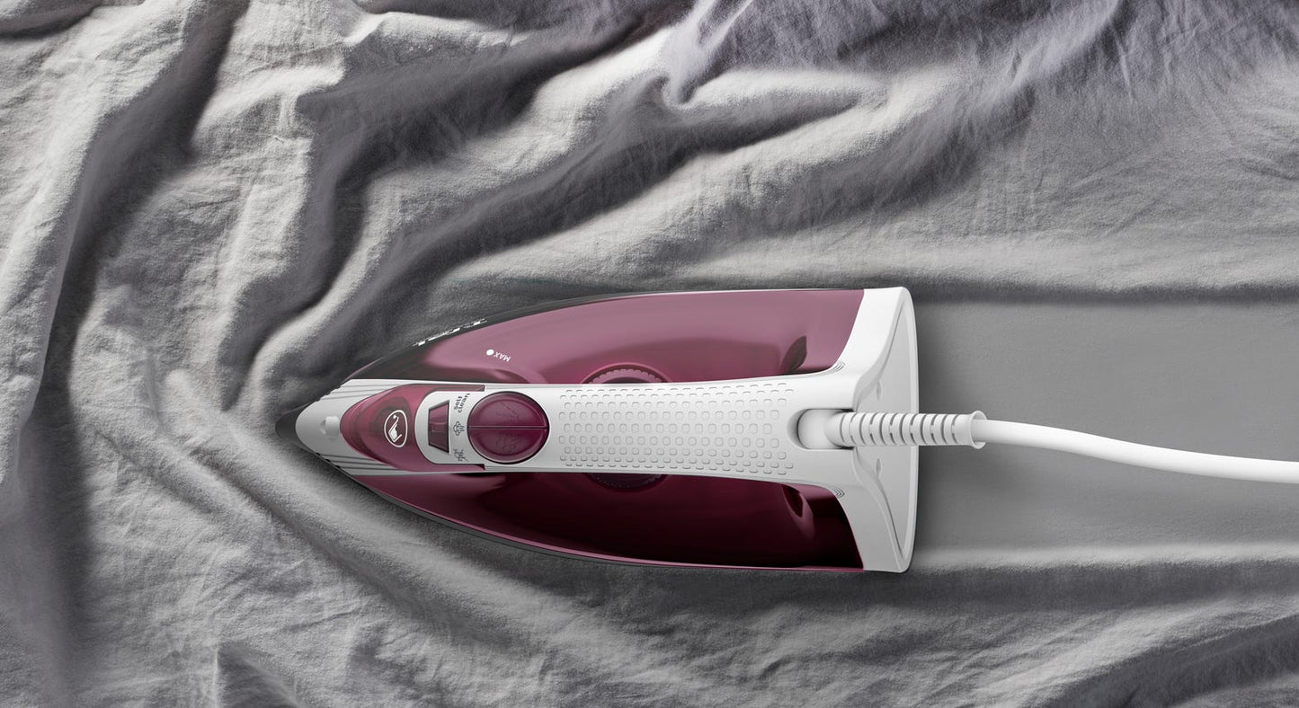 Plancha de vapor morado easy steam T-fal